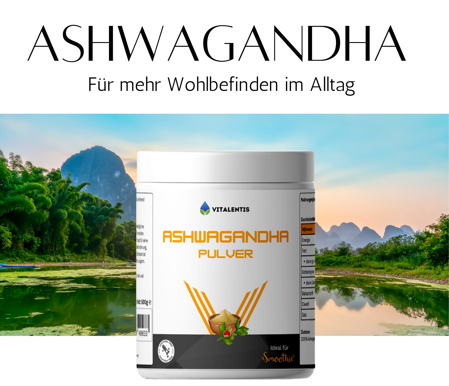 Ashwagandha - Mehr Wohlbefinden im Alltag